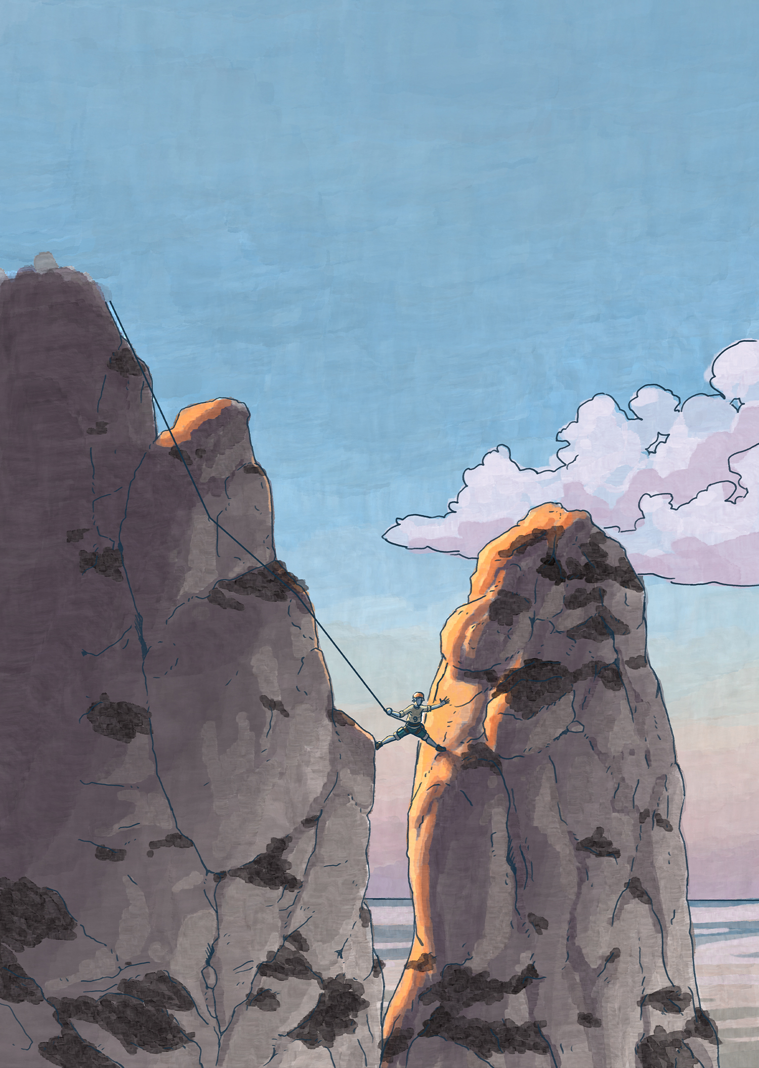 Outils d’information visuelle pour le Parc national des Calanques